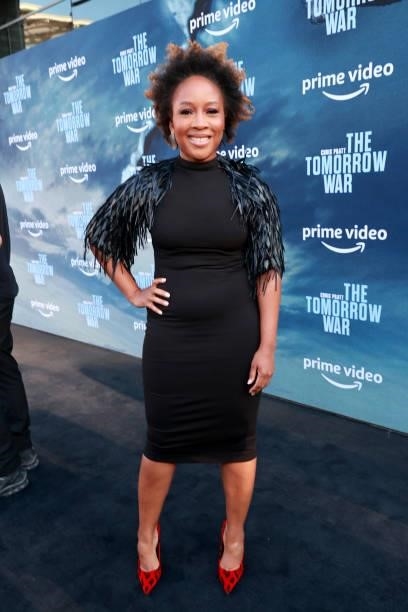 Global Chief Marketing Officer at Prime Video & Amazon Studios Ukonwa Ojo attends the premiere of Amazon's "The Tomorrow War