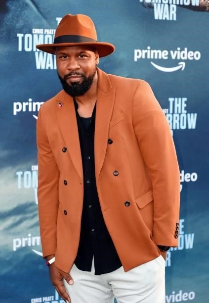 Bechir Sylvain attends the premiere of Amazon's "The Tomorrow War