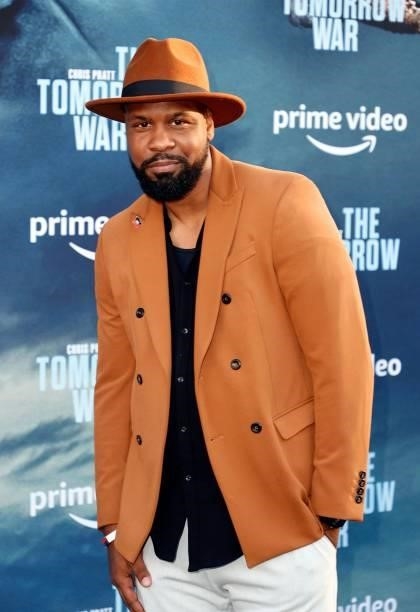 Bechir Sylvain attends the premiere of Amazon's "The Tomorrow War
