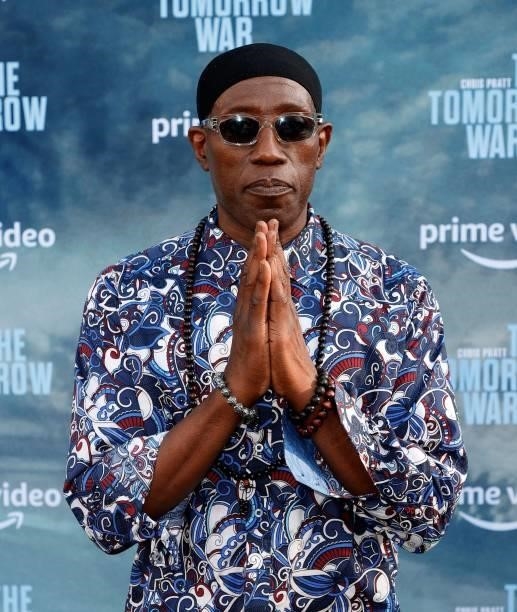 Wesley Snipes attends the premiere of Amazon's "The Tomorrow War