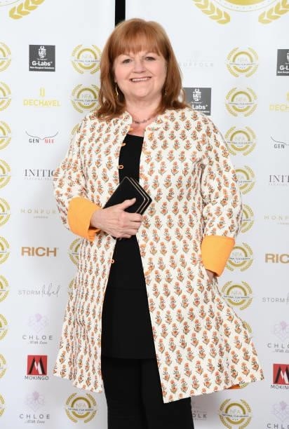 Lesley Nicol attends the National Film Awards 2021 held at Porchester Hall on July 1, 2021 in London, England.