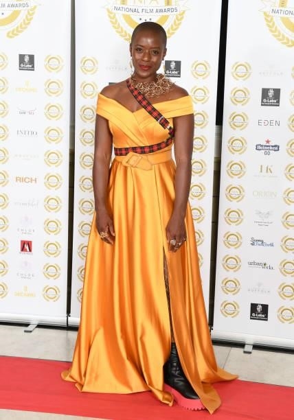 Nia Miller attends the National Film Awards 2021 held at Porchester Hall on July 1, 2021 in London, England.