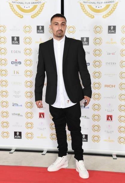 Adam Deacon attends the National Film Awards 2021 held at Porchester Hall on July 1, 2021 in London, England.