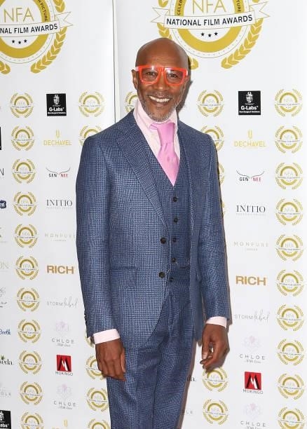 Danny John-Jules attends the National Film Awards UK 2021 at Porchester Hall on July 01, 2021 in London, England.
