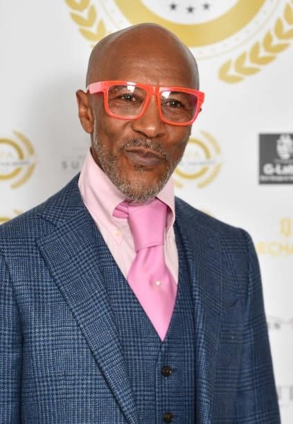 Danny John-Jules attends the National Film Awards 2021 held at Porchester Hall on July 1, 2021 in London, England.