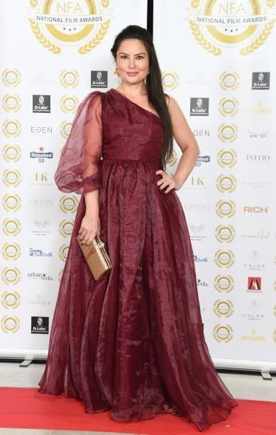 Director Lavinia Simina attends the National Film Awards 2021 held at Porchester Hall on July 1, 2021 in London, England.