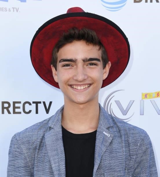 Elias Harger arrives at the Los Angeles Premiere Of "Felix And The Hidden Treasure