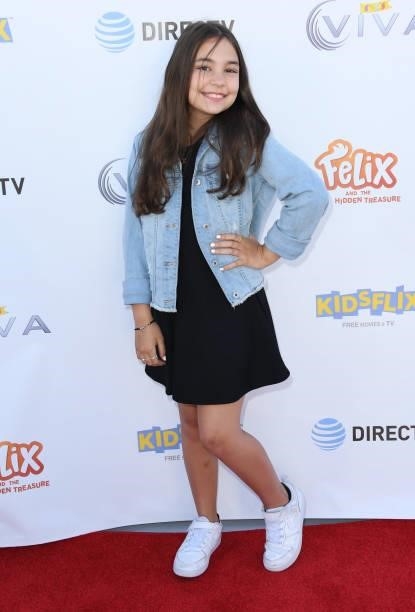 Reese Herron arrives at the Los Angeles Premiere Of "Felix And The Hidden Treasure