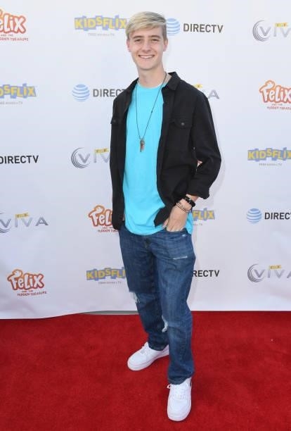 Cody Key arrives at the Los Angeles Premiere Of "Felix And The Hidden Treasure