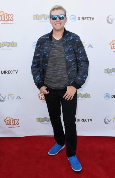 Connor Dean arrives at the Los Angeles Premiere Of "Felix And The Hidden Treasure