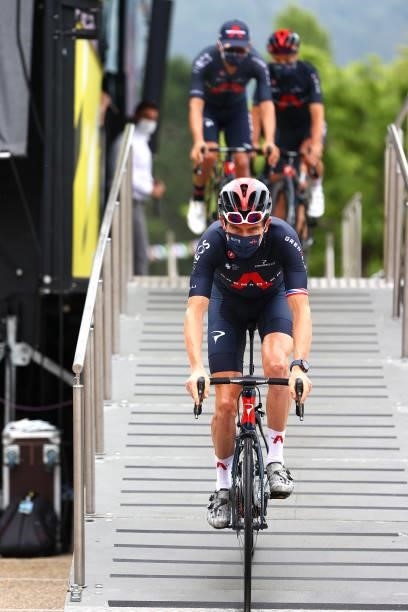 Geraint Thomas of The United Kingdom and Team INEOS Grenadiers at start during the 108th Tour de France 2021, Stage 8 a 150,8km stage from Oyonnax to...