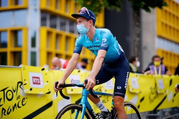 Stefan De Bod of South Africa and Team Astana - Premier Tech at start during the 108th Tour de France 2021, Stage 8 a 150,8km stage from Oyonnax to...