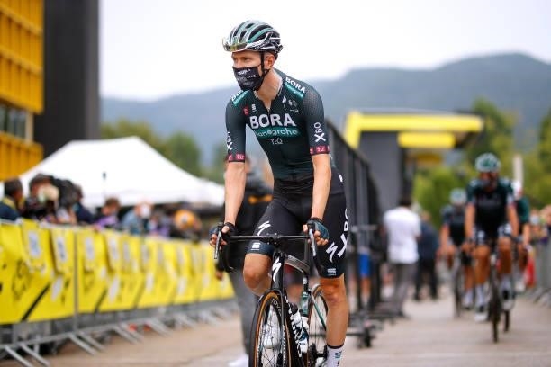 Wilco Kelderman of The Netherlands and Team BORA - Hansgrohe at start during the 108th Tour de France 2021, Stage 8 a 150,8km stage from Oyonnax to...
