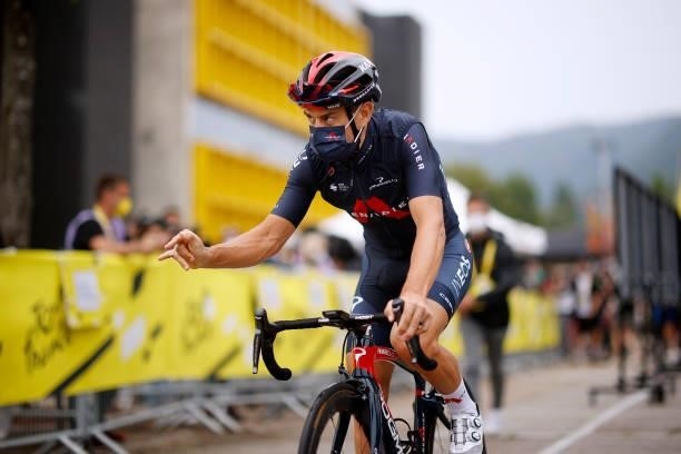 Richie Porte of Australia and Team INEOS Grenadiers at start during the 108th Tour de France 2021, Stage 8 a 150,8km stage from Oyonnax to Le...