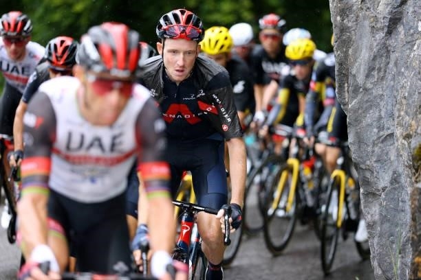 Tao Geoghegan Hart of The United Kingdom and Team INEOS Grenadiers during the 108th Tour de France 2021, Stage 8 a 150,8km stage from Oyonnax to Le...