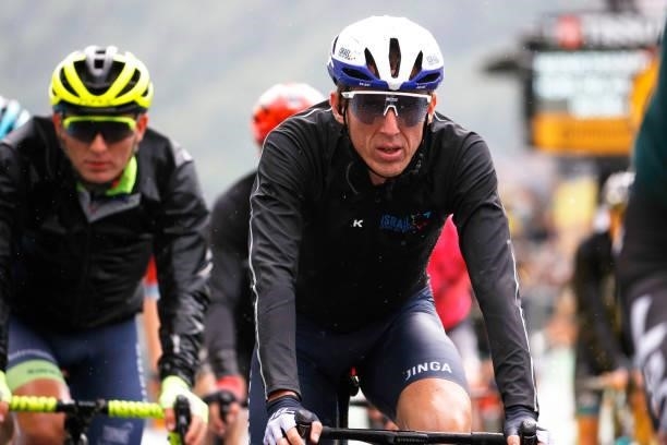 Michael Woods of Canada and Team Israel Start-Up Nation at arrival during the 108th Tour de France 2021, Stage 8 a 150,8km stage from Oyonnax to Le...
