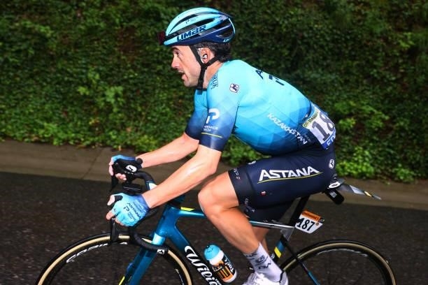 Ion Izagirre of Spain and Team Astana - Premier Tech during the 108th Tour de France 2021, Stage 8 a 150,8km stage from Oyonnax to Le Grand-Bornand /...