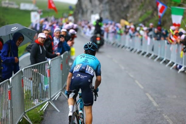 Ion Izagirre of Spain and Team Astana - Premier Tech during the 108th Tour de France 2021, Stage 8 a 150,8km stage from Oyonnax to Le Grand-Bornand /...
