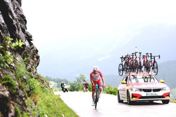 Guillaume Martin of France and Team Cofidis during the 108th Tour de France 2021, Stage 8 a 150,8km stage from Oyonnax to Le Grand-Bornand / @LeTour...