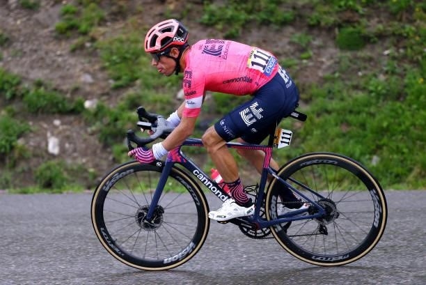 Rigoberto Urán of Colombia and Team EF Education - Nippo during the 108th Tour de France 2021, Stage 8 a 150,8km stage from Oyonnax to Le...