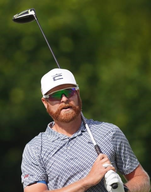 Jacques Blaauw of the Republic of South Africa in action during Day Four of the Kaskada Golf Challenge at Kaskada Golf Resort on July 04, 2021 in...