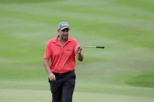 Richard Bland from England during Day Four of The Dubai Duty Free Irish Open at Mount Juliet Golf Club on July 04, 2021 in Thomastown, Ireland.