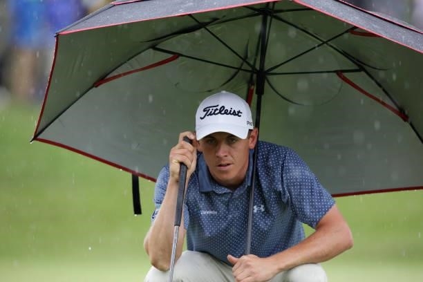 Grant Forrest from Scotland during Day Four of The Dubai Duty Free Irish Open at Mount Juliet Golf Club on July 04, 2021 in Thomastown, Ireland.
