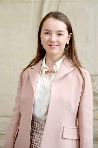 Princess Alexandra of Hanover attends the Christian Dior Haute Couture Fall/Winter 2021/2022 show as part of Paris Fashion Week on July 05, 2021 in...