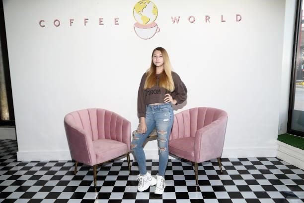 Brianna Bailey attends the Z Star Digital Hosts Influencer Night at Coffee World on July 06, 2021 in Torrance, California.