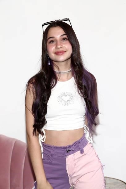 Sienna Melgoza attends the Z Star Digital Hosts Influencer Night at Coffee World on July 06, 2021 in Torrance, California.