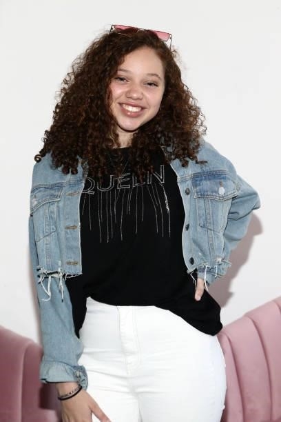 Macie Cunningham attends the Z Star Digital Hosts Influencer Night at Coffee World on July 06, 2021 in Torrance, California.