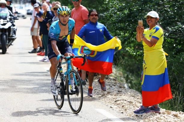 Alexey Lutsenko of Kazakhstan and Team Astana - Premier Tech during the 108th Tour de France 2021, Stage 11 a 198,9km km stage from Sorgues to...