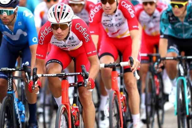 Anthony Perez of France and Team Cofidis during the 108th Tour de France 2021, Stage 12 a 159,4km stage from Saint-Paul-Trois-Chateaux to Nimes /...