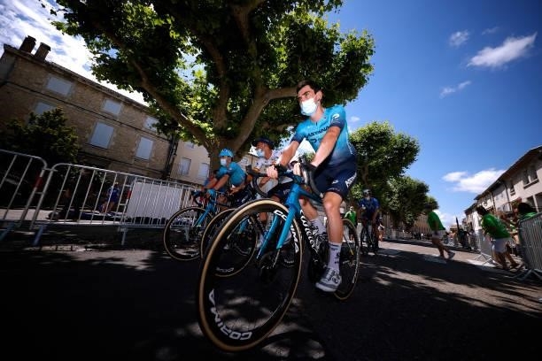 Alex Aranburu of Spain and Team Astana - Premier Tech at start during the 108th Tour de France 2021, Stage 12 a 159,4km stage from...
