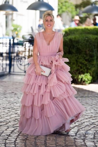 Hofit Golan is seen during the 74th annual Cannes Film Festival at on July 08, 2021 in Cannes, France.