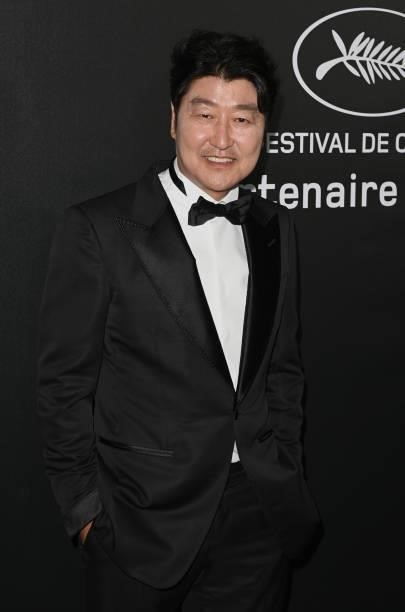 Song Kang-Ho attends the photocall ahead of the Chopard Trophy dinner during the 74th annual Cannes Film Festival on July 09, 2021 in Cannes, France.