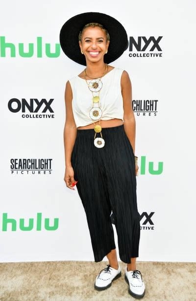 Novena Carmel attends the Cinespia Special Screening of Fox Searchlight and Hulu's "Summer Of Soul