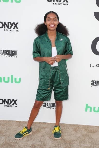 Yara Shahidi attends a Cinespia Special Screening Of Fox Searchlight And Hulu's "Summer Of Soul