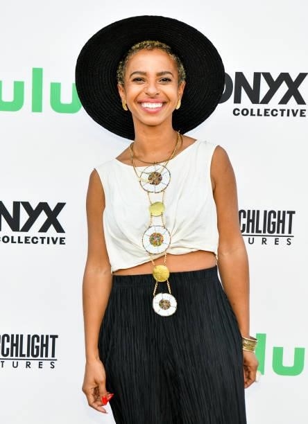 Novena Carmel attends the Cinespia Special Screening of Fox Searchlight and Hulu's "Summer Of Soul