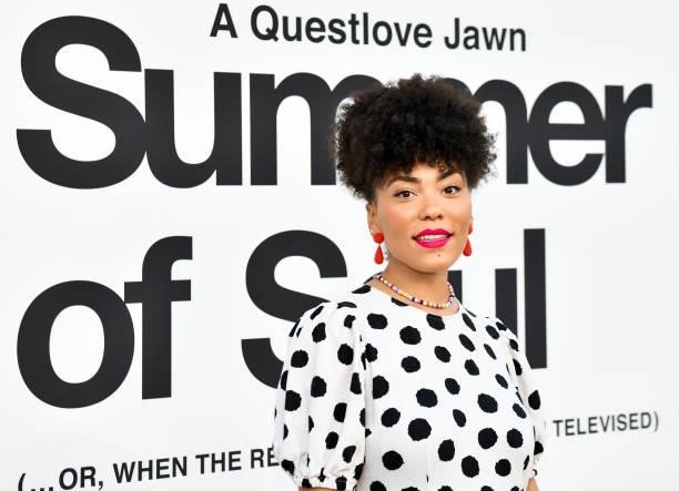 Madison McFerrin attends the Cinespia Special Screening of Fox Searchlight and Hulu's "Summer Of Soul