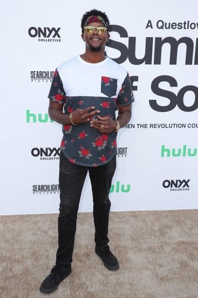 Brandon Brown attends a Cinespia Special Screening Of Fox Searchlight And Hulu's "Summer Of Soul
