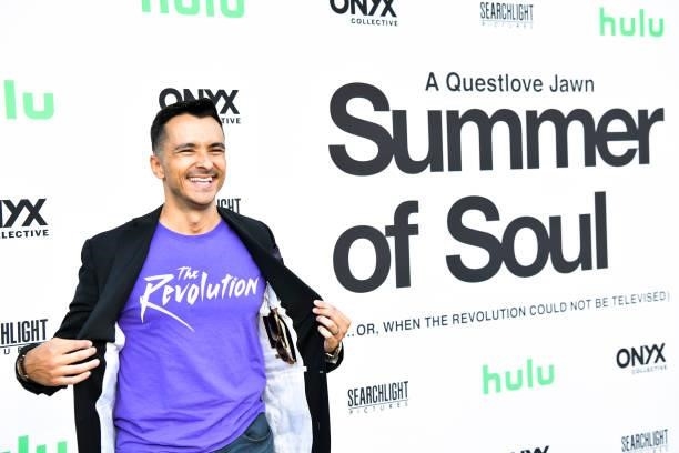 Eddie Zamora attends the Cinespia Special Screening of Fox Searchlight and Hulu's "Summer Of Soul