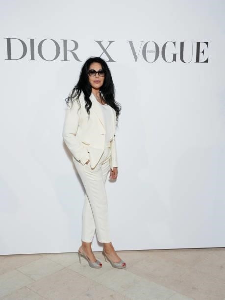 Yamina Benguigui attends the Dior dinner during the 74th annual Cannes Film Festival on July 10, 2021 in Cannes, France.