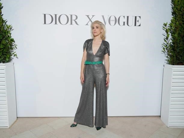 Eva Husson attends the Dior dinner during the 74th annual Cannes Film Festival on July 10, 2021 in Cannes, France.
