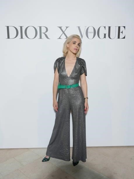 Eva Husson attends the Dior dinner during the 74th annual Cannes Film Festival on July 10, 2021 in Cannes, France.