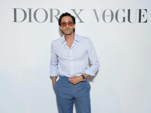 Adrian Brody attends the Dior dinner during the 74th annual Cannes Film Festival on July 10, 2021 in Cannes, France.