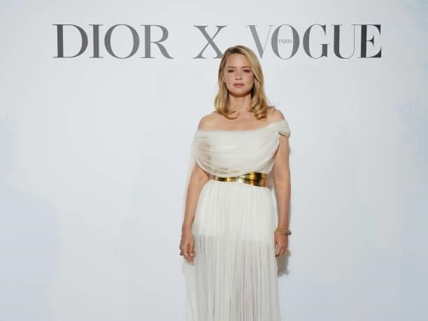 Virginie Efira attends the Dior dinner during the 74th annual Cannes Film Festival on July 10, 2021 in Cannes, France.