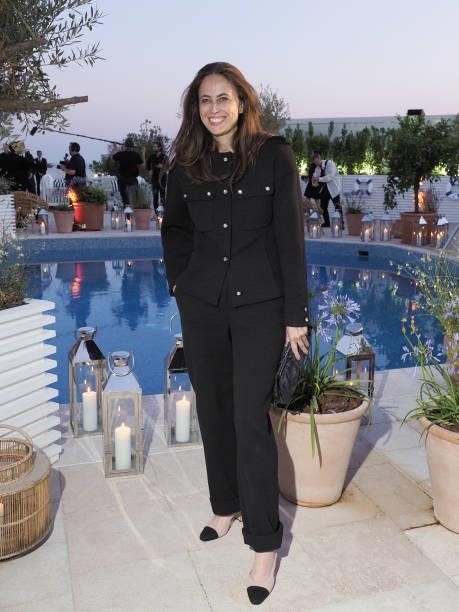 Anne Berest attends the Dior dinner during the 74th annual Cannes Film Festival on July 10, 2021 in Cannes, France.