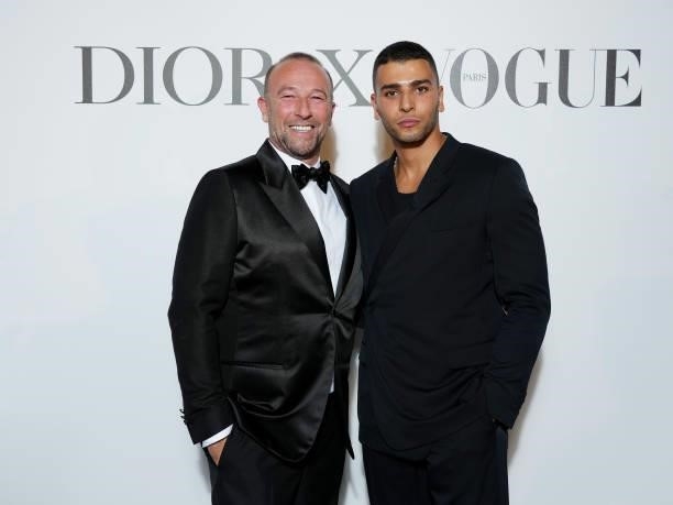 Jerome Pulis and Younes Bendjima attend the Dior dinner during the 74th annual Cannes Film Festival on July 10, 2021 in Cannes, France.