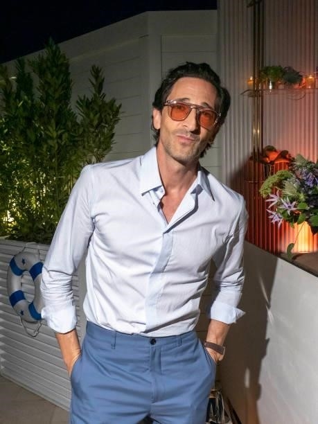 Adrien Brody attends the Dior dinner during the 74th annual Cannes Film Festival on July 10, 2021 in Cannes, France.